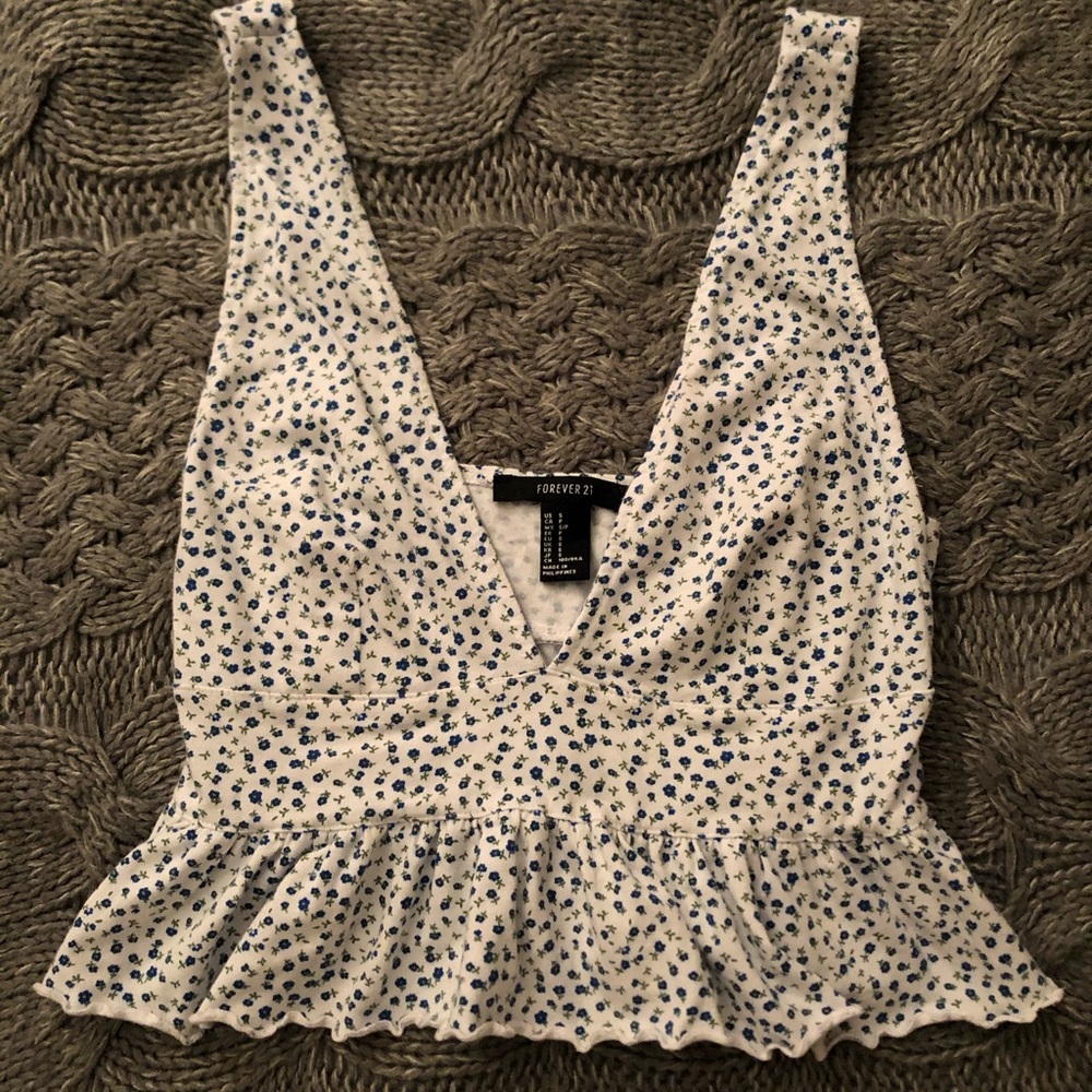 Forever 21 crop shirt